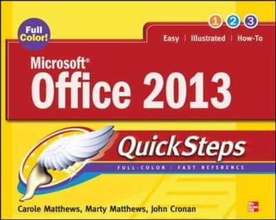 Tapa de Microsoft Office 2013 Quicksteps