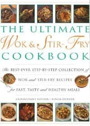 Tapa de The Ultimate Wok Stirfry Cookbook The Bestever Stepbystep Collection Of Wok And Stirfry Recipes For Fast Tasty And Healthy Meals