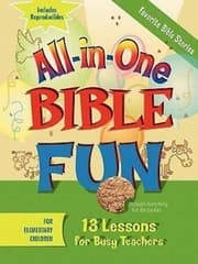 Tapa de Allinone Bible Fun Favorite Bible Stories Elementary