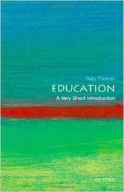 Tapa de Education A Very Short Introduction