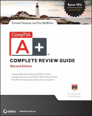 Tapa de Comptia A Complete Review Guide
