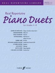 Tapa de Real Repertoire Piano Duets For Grades 46
