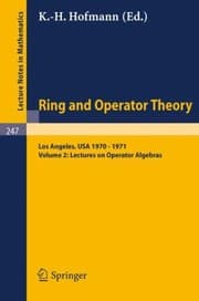 Tapa de Lectures On Operator Algebras