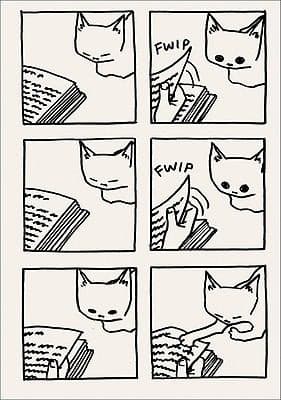 Tapa de Cat Companion Journal