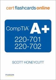 Tapa de Comptia A Cert Flash Cards Online 220701 220702