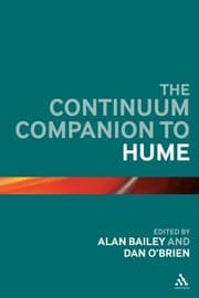 Tapa de The Continuum Companion To Hume