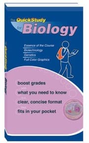 Tapa de Quickstudy For Biology