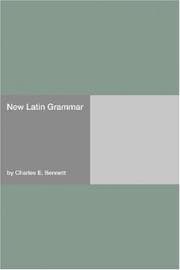 Tapa de New Latin Grammar