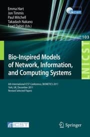 Tapa de Bioinspired Model Of Network Information And Computing Systems 6th International Icst Conference Bionetics 2011 York Uk December 56 2011 Revised Selected Papers