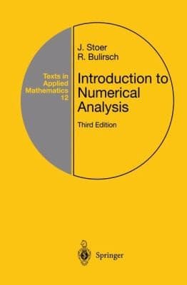 Tapa de Introduction To Numerical Analysis