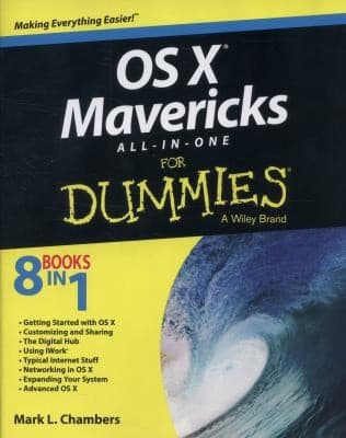 Tapa de Os X Mavericks Allinone For Dummies