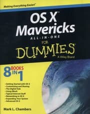 Tapa de Os X Mavericks Allinone For Dummies