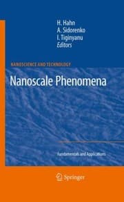 Tapa de Nanoscale Phenomena Fundamentals And Applications