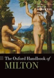 Tapa de The Oxford Handbook Of Milton