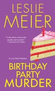 Tapa de Birthday Party Murder A Lucy Stone Mystery