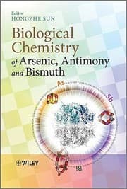 Tapa de Biological Chemistry Of Arsenic Antimony And Bismuth