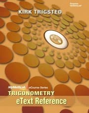 Tapa de Trigonometry Etext Reference