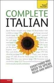 Tapa de Teach Yourself Complete Italian