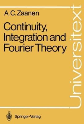 Tapa de Continuity Integration And Fourier Theory