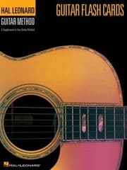Tapa de Guitar Flash Cards Hal Leonard Guitar Method