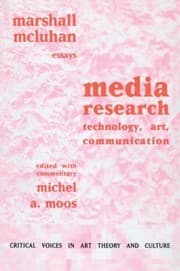 Tapa de Media Research Technology Art Communication Essays