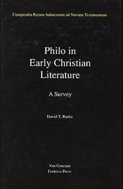 Tapa de Philo In Early Christian Literature A Survey