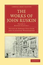 Tapa de The Works Of John Ruskin Modern Painters I