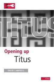 Tapa de Opening Up Titus