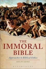 Tapa de The Immoral Bible Approaches To Biblical Ethics