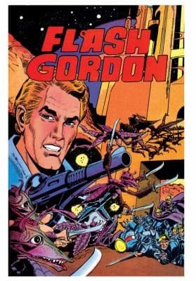 Tapa de Flash Gordon Comic Book Archives