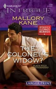 Tapa de The Colonels Widow
Harlequin Larger Print Intrigue