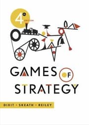 Tapa de Games of Strategy  4th Edition