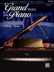 Tapa de Grand Duets For Piano 6 Late Elementary Pieces For One Piano Four Hands