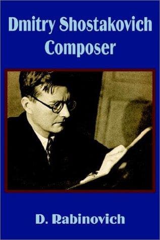 Tapa de Dmitry Shostakovich, composer