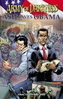 Tapa de Ash Saves Obama