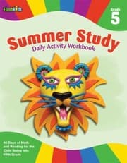 Tapa de Summer Study Daily Activity Workbook