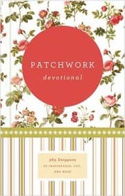 Tapa de Patchwork Devotional 365 Snippets Of Inspiration Joy And Hope