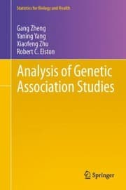Tapa de Analysis Of Genetic Association Studies