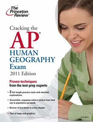 Tapa de Cracking The Ap Human Geography Exam