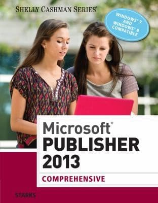 Tapa de Microsoft Publisher 2013