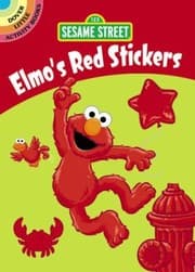 Tapa de Sesame Street Elmos Red Stickers With Stickers
Dover Little Activity Books Paperback