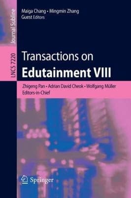 Tapa de Transactions On Edutainment Viii