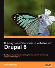 Tapa de Building Powerful And Robust Websites With Drupal 6 Build Your Own Professional Blog Forum Portal Or Community Website With Drupal 6