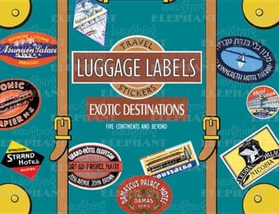 Tapa de Exotic Destinations Luggage Labels