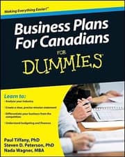 Tapa de Business Plans For Canadians For Dummies