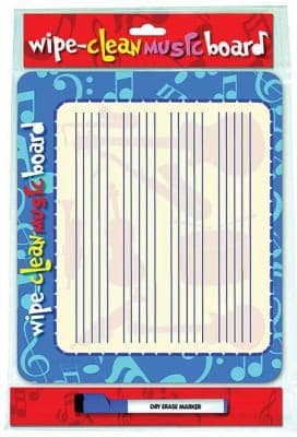 Tapa de Wipe Clean Music Board