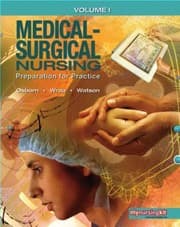 Tapa de Medicalsurgical Nursing Preparation For Practice