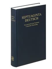Tapa de Septuaginta Deutsh Das Grieschische Alte Testament In Deutsche Ubersetzung