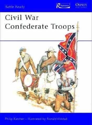 Tapa de Civil War Confederate troops