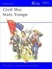 Tapa de Civil War state troops